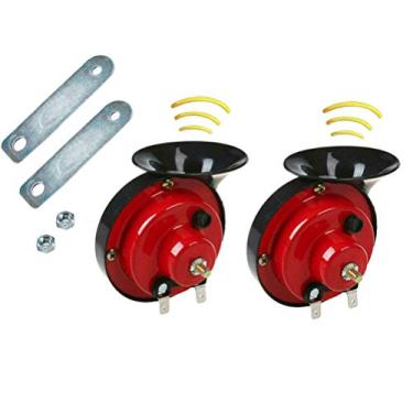 Imagem de Treine a Buzina para Caminhões, Buzina do Carro do Caracol, Som Alto do Trem 120DB, Projeto Impermeável, a Instalação Fácil, Ideal para Motocicletas, ATVs, Caminhões, Compacto e