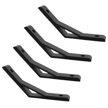 Imagem de TAODAN Conector de suporte angular de 4 peças, encaixe de conector de ângulo de perfil de alumínio industrial de 135 graus para molduras arquitetônicas, impressoras 3D, roteadores de controle