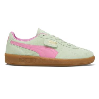 Imagem de PUMA Tênis feminino Palermo com cadarço casual - verde, Verde, 36