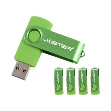 Imagem de Pen Drive USB 5 Peças (128GB, 64GB, 32GB, 16GB) com Chaveiro - Present