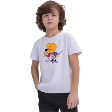 Imagem de Camiseta Infantil Nostalgia Super Galo - Alearts, 16