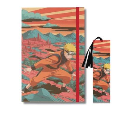 Imagem de Caderno kraft A5 50 folhas + Marcador de página - Anime Naruto Shippuden 02