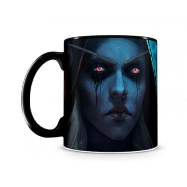 Imagem de Caneca World Of Warcraft Sylvanas III Preta 330 ml