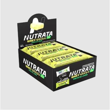 Imagem de NT WHEY GREGO BAR 12x40G TORTA DE LIMAO - NUTRATA
