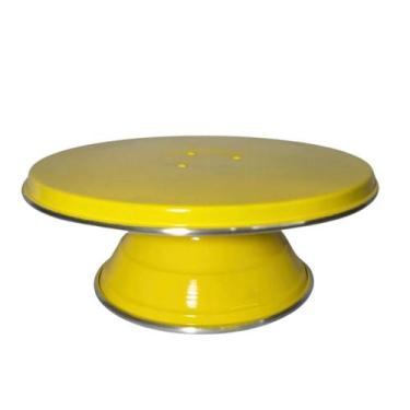 Imagem de Bailarina Giratória de Confeitar Bolo N30 Amarelo - Aluminio AMJ