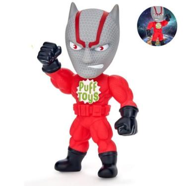 Imagem de Boneco de Brinquedo Red Super Herói Em Vinil Macio Puff Toys