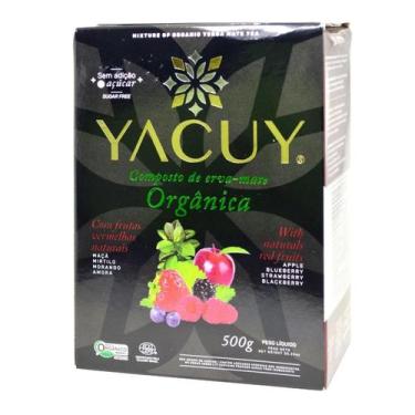 Imagem de Erva Mate Chimarrão YACUY ORGÂNICA FRUTAS VERMELHAS 500G