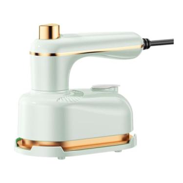 Imagem de SiaBiced Viagem a vapor de ferro para roupas Máquina de passar para uso de camisa portátil para uso doméstico, Verde