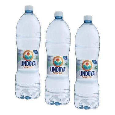 Imagem de Água Mineral Lindoya Sem Gás 1,5l Fonte São José Kit 3, Água mineral l