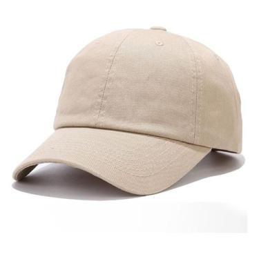 Imagem de Boné Estilo Baseball Aba Curva Ajuste De Metal Liso - Chapelaria Vinta