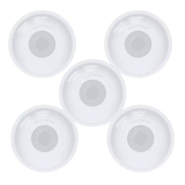 Imagem de KIT 5 Sensor de Presença Teto 360° QA19M Qualitronix com Fotocélula – Embutir ou Sobrepor – Bivolt – Uso Interno – Para LED, Incandescente e Fluorescente