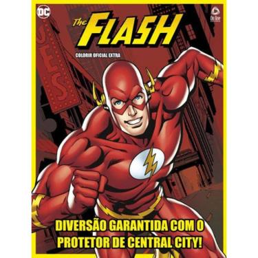 Imagem de Flash - Colorir Oficial Extra - Diversão Garantida Com O Protetor De Central City!