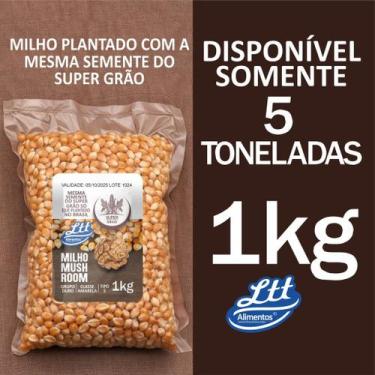 Imagem de Milho Pipoca Mushroom Gourmet Ltt Alimentos 1kg Super Grão - NoBrand