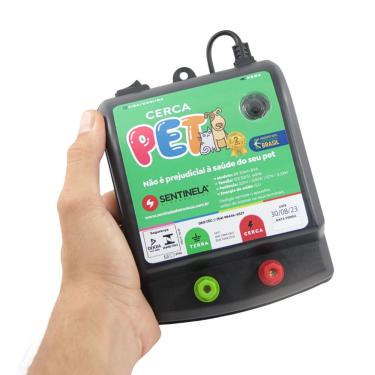 Imagem de Controle Pet Cães Gatos Eletrificador 30km Bivolt