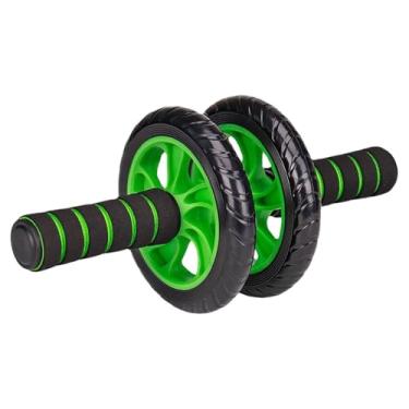 Imagem de menolana Equipamento de Treino de Roda de Rolo Abdominal, Treinamento Muscular Central, Resistente Ao Desgaste para Academia em Casa, Acessórios de Ginástica, Verde