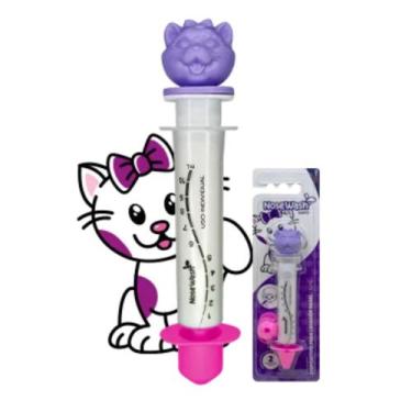 Imagem de Lavagem Nasal Frasco Infantil Nariz Bebe Crianças Bichinhos - NoseWash