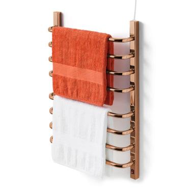 Imagem de Toalheiro Térmico Grande Bronze 110v Fio Superior Direito