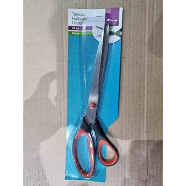 Imagem de Tesoura De Costura Tecido Multiuso Inox Grande 26cm