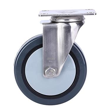 Imagem de Rodízios de 7,6 Cm, Rodas Giratórias Universais, Rodas de Placa de Polia, para Rodas de Carrinho, Carrinhos, Carrinhos de Logística, Etc