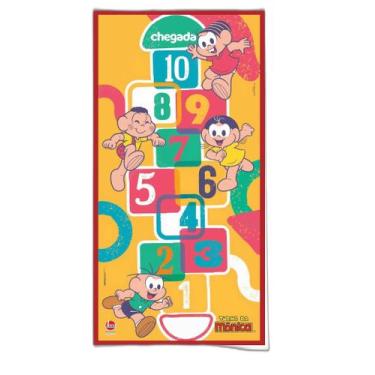 Imagem de Amarelinha E Base Decorativa Turma Da Mônica 140 Cm - Lider Brinquedos