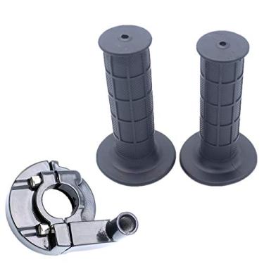 Imagem de Yingshop guidão de 22 mm GY6 Twist Acelerador de acelerador giratório para Ssr Coolster XR50 XR70 CRF50 50cc 60cc 66cc 90cc 110cc 125cc 150cc-190cc Pit Dirt Mini quadriciclo ATV