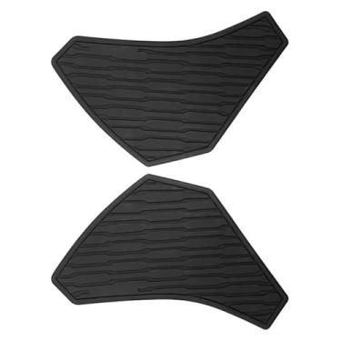 Imagem de Universal Motorcycle Sidetank Gas Oil Fuel Pad Apto para Kawasaki Klr 650 Klr650 2022-2024, decalque de borracha antiderrapante resistente a arranhões adesivo protetor