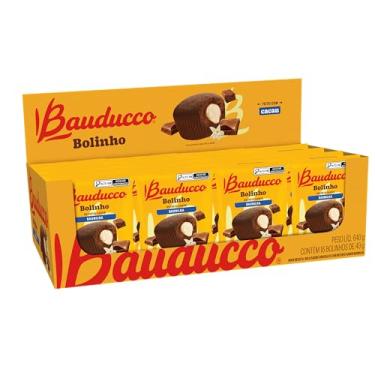 Imagem de Display Bauducco Bolinho Chocolate c/Baunilha 40g - 16 unidades