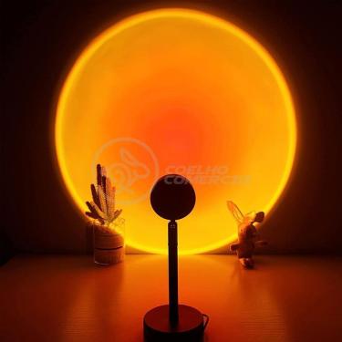 Imagem de Projetor Ring Light Sunset Tiktok Vermelho Pôr Do Sol Nº8