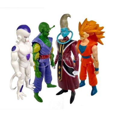 Imagem de Kit 4 Bonecos Dragon Ball Super 15Cm