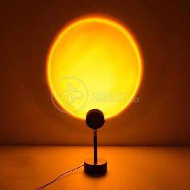 Imagem de Projetor Mini Ring Light Sunset Tik Tok Usb Pôr Do Sol Nº7