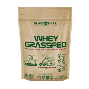 Imagem de Refil Whey Grassfed - 900g - Black Skull Refil Whey Grassfed Choc C/ Cupu 900g