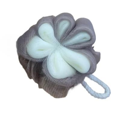 Imagem de Esponja Bucha para Banho de Flor Esfoliante Suave e Macia de Nylon(1)