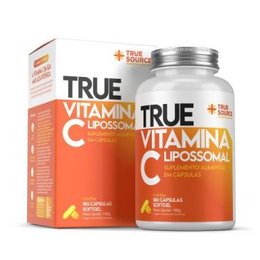 Imagem de Vitamina C Lipossomal 180 Caps - True Source