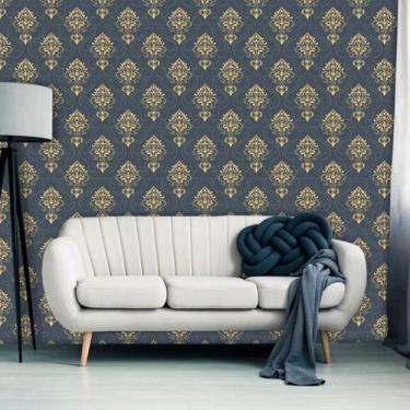 Imagem de Papel De Parede Arabesco Turkesa - Geral