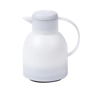 Imagem de Garrafa Térmica De 1 Litro Quick Press Samba Emsa Branca