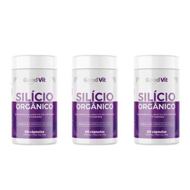 Imagem de Kit 3 Silício Orgânico + Vitaminas 60 Cápsulas - Good Vit