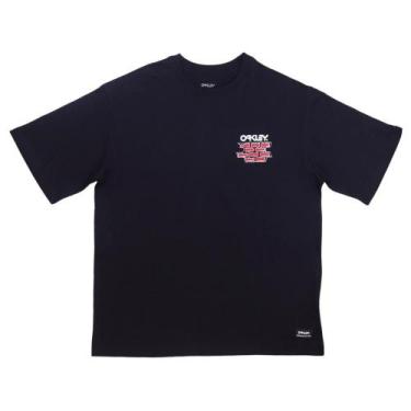 Imagem de Camiseta Oakley B1B Wall Tee Edição Limitada, Blackout, M