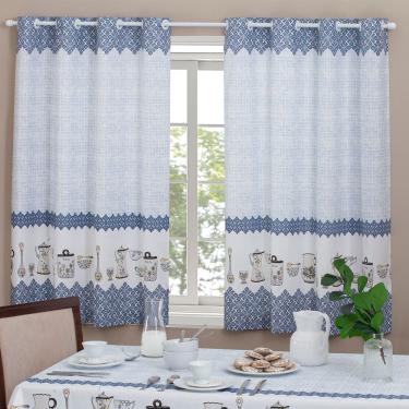 Imagem de Cortina De Cozinha Lurdes 2,00x1,40m Casa Alegre Casa Doro