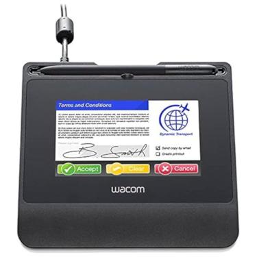 Imagem de Wacom Tablet com assinatura LCD colorida STU540