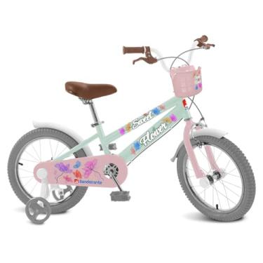 Imagem de Bicicleta Aro 16 Sweet Flower Menta Bandeirante