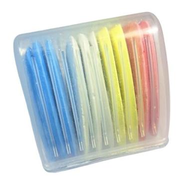 Imagem de Giz Pedra Para Marcar Tecido Cores Variadas Caixa Com 10 Unidades - Co