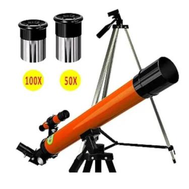Imagem de Telescópio Astronômico Refrator Profissional 50/100X Lorben