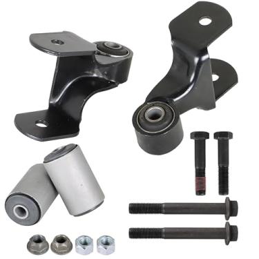 Imagem de Thomletha Kit de reparo de 2 peças de suportes de suspensão de mola frontal E5TZ5K316A F4TZ5K316A Substituição para Ford F250 F350 4WD 1980-1996
