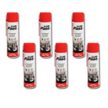 Imagem de Kit 6 Desengripante Antiferrugem 300ml Lubrificante Spray Anticorrosiv
