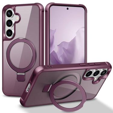 Imagem de Capa de telefone PIXIU para Samsung Galaxy S25 Ultra Wine Red