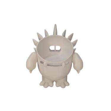 Imagem de Suporte Echo Dot Echosaurus Branco Alexa e Echo Dot 4 - Splin