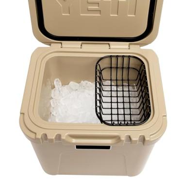 Imagem de Cesta Cooler para Yeti Roadie 24 - Suporte de arame seco para Yeti Roadie Ice Chest - Compatível com acessórios Yeti Roadie 24, Yeti Ice, tiras de cooler Yeti, kits de amarração e acessórios de cooler Yeti