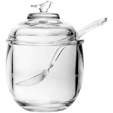 Imagem de Açucareiro com Colher e Tampa Bird 150ml Cristal Ecológico