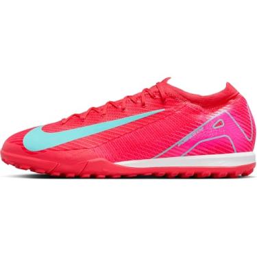 Imagem de Nike Mercurial Vapor 16 Pro TF Tênis de futebol de cano baixo (FQ8687-800, Ember Glow/Verde aurora), Ember Glow/Verde aurora, 42