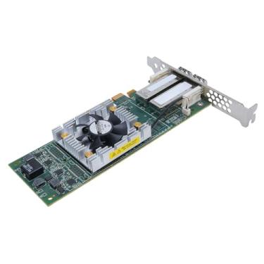 Imagem de ASHATA Fibre Channel HBA, Adaptador de Barramento de Host da Porta Dupla PCIE 3.0 de 16 Gbps Com Suporte de Virtualização, para Servidores Multi -processadores e Máquinas Virtuais